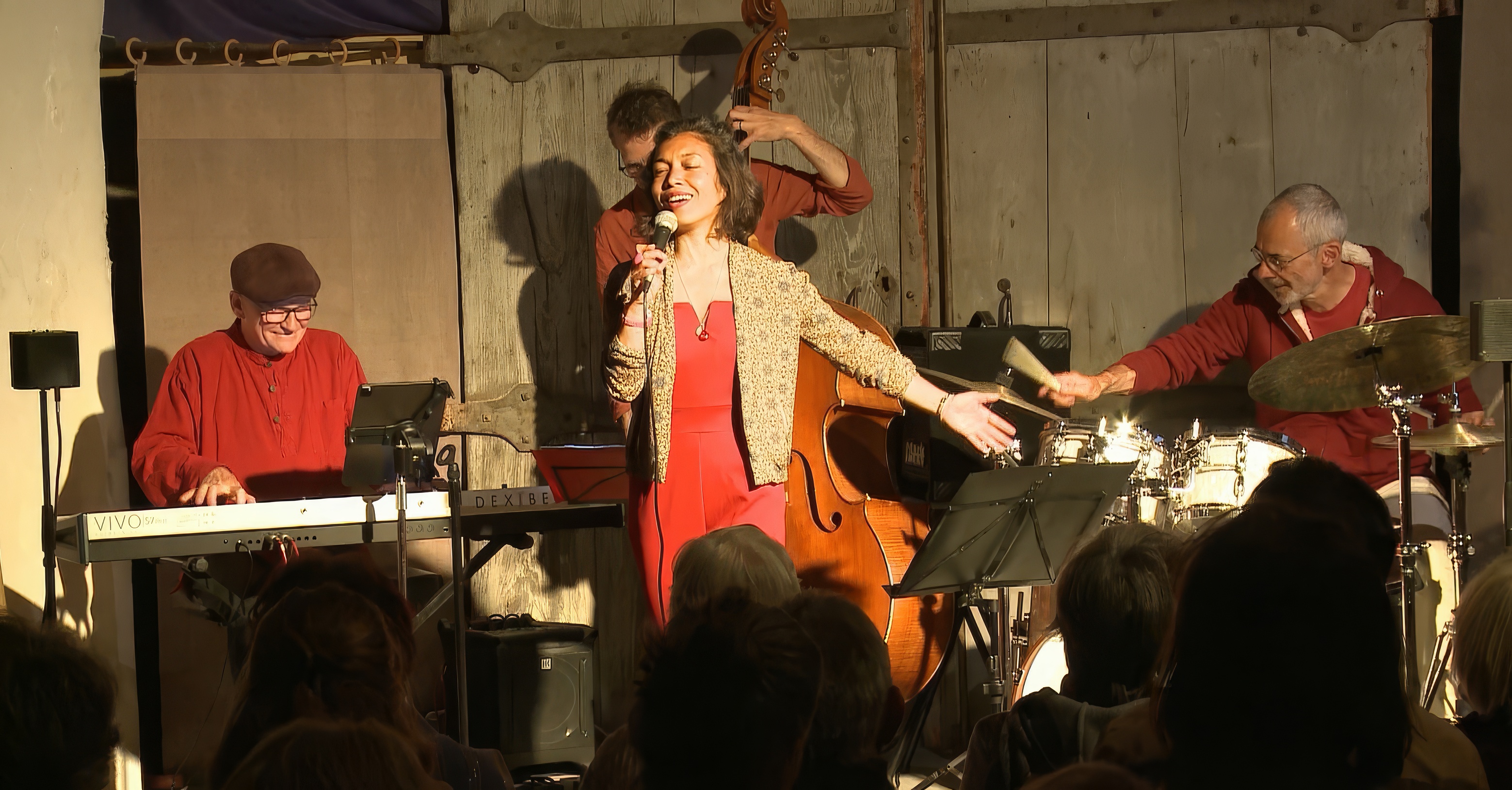 JINJA Quartet en concert - Didier Klein au piano et Jinja Andrianambinina-Teyssier au chant
